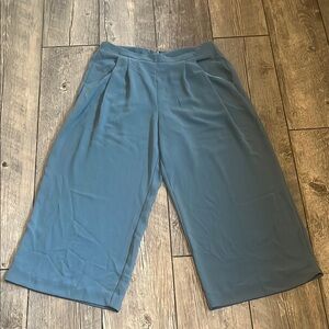 Philosophy Stylish Blue Wide-Leg Pants